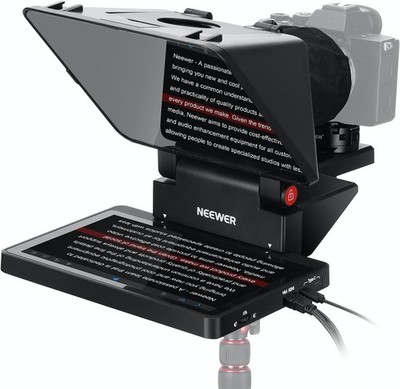 NEEWER 2 in 1 Teleprompter 11 Inch with Monitor Windows MacOS Etc X11+TM8 X11