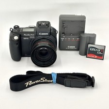 Canon Powershot Pro 1 8MP Digital Camera w Batt, Charger, Strap, 1GB Card-Tested