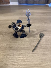 LEGO BIONICLE: Rahaga Gaaki (4868), 100% Complete, includes silver spinner
