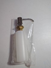 Signature Hardware Heavy Duty Soap Dispenser Standard Countertop Polished Nickel