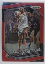 2025 Panini Prizm WNBA Red Prizm 261/299 Jackie Young #23 s3g