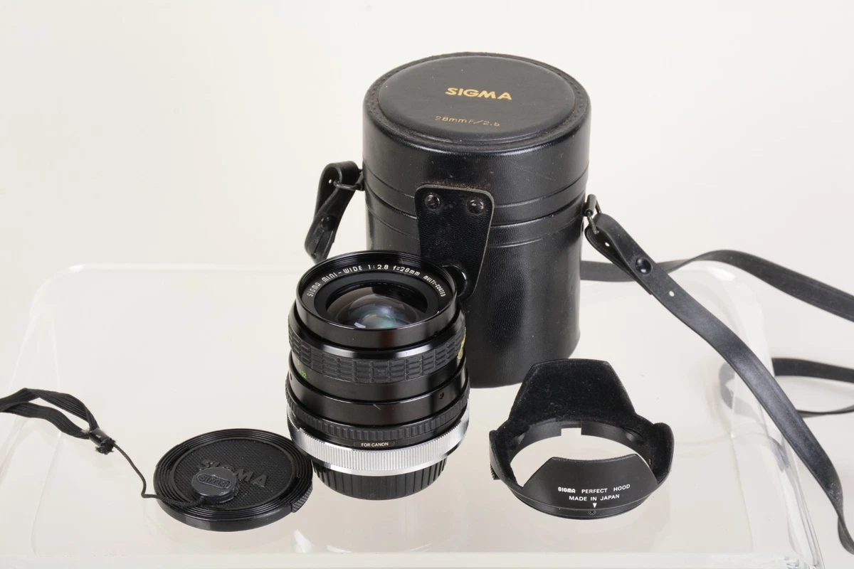 Sigma f/2.8 Camera Lenses 28mm Focal for sale | eBay