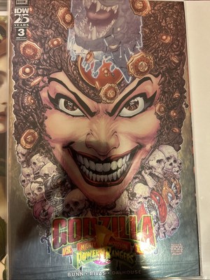 Godzilla Vs Mighty Morphin Power Rangers Freddie Williams II variant