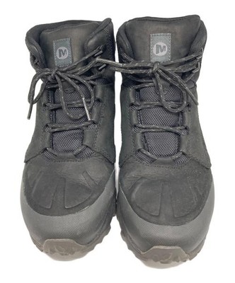 Merrell Coldpack Ice Mid Polar Winter BOOTS Black J91841‎ Men Size 9 Amazon.com | COLDPACK 3 THERMO TALL ZIP WATERPROOF | Snow Boots main image 2