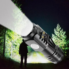 1200000LM USB RECHARGEABLE LED FLASHLIGHT SUPER BRIGHT TORCH TACTICAL LAMP UK🔥 