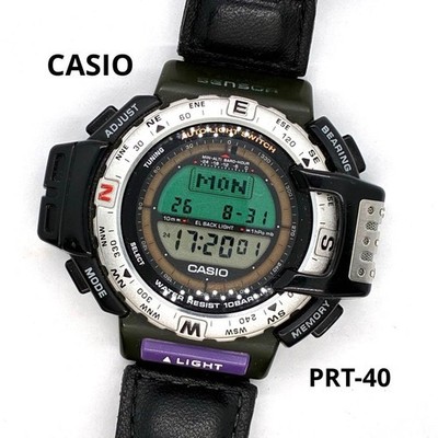 Casio Pro Trek PRT-40 original strap, working condition, item number 2571