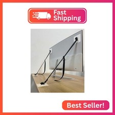 OeckuXIY 2 Pack Adjustable TV Safety Straps, No-Drill Adhesive Anti-Tip Furnitur