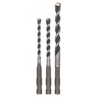 Bosch Accessories 2609256918 Hartmetall Mehrzweckbohrer-Set 3Teilig 5 Mm, 6 Mm,