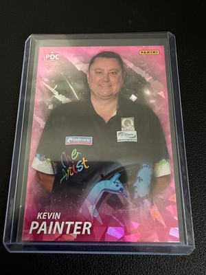 Panini PDC Premier League Pink Cracked Ice Kevin Painter