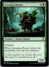 Avenging Hunter Normal C Commander Legends: Battle for Baldur's Gate 215 NM