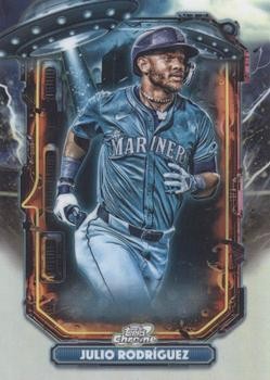 2025 Topps Chrome Cosmic #ET-12 Julio Rodríguez Extraterrestrial Talent INSERT