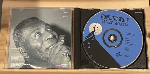 Howling Wolf Rides Again 1991 Virgin Flair CD 1St Edition -VG- Rare Hard to Find - Imagen 3 de 10