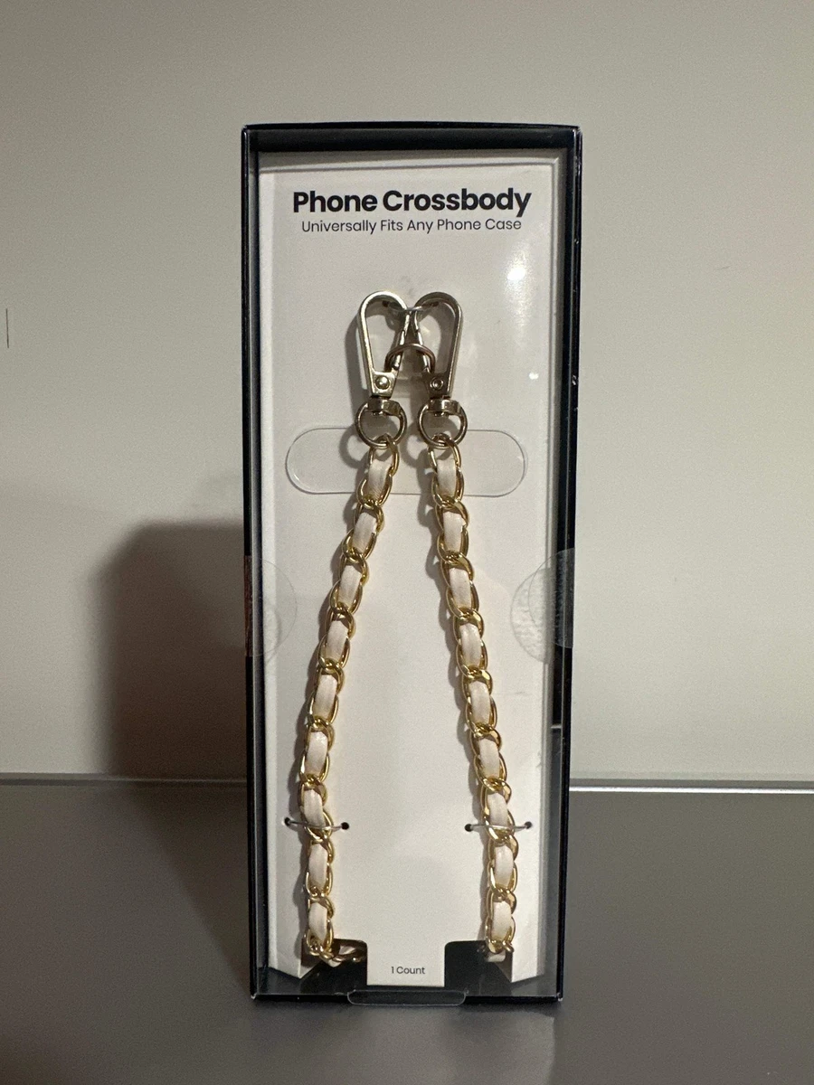 Cordón Universal Con Resorte Para Teléfono – Correa De Muñeca O Cuello En Nailon Y Poliéster (Beige)