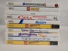 Nintendo Wii Video Game Lot: We Ski & Snowboard & More! (2.4 Lbs.)