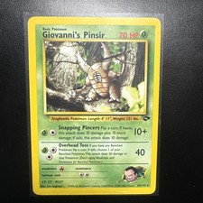 Giovanni's Pinsir 24/132 Gym Challenge Regular on eBay