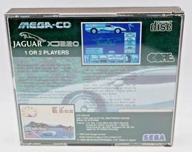 SEGA MEGA CD Jaguar XJ220 ⭐⭐⭐ EXCELLENT CONDITION WITH MANUAL RARE GAME ⭐⭐⭐