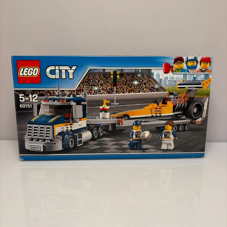 LEGO City 60151 Dragster Transporter
