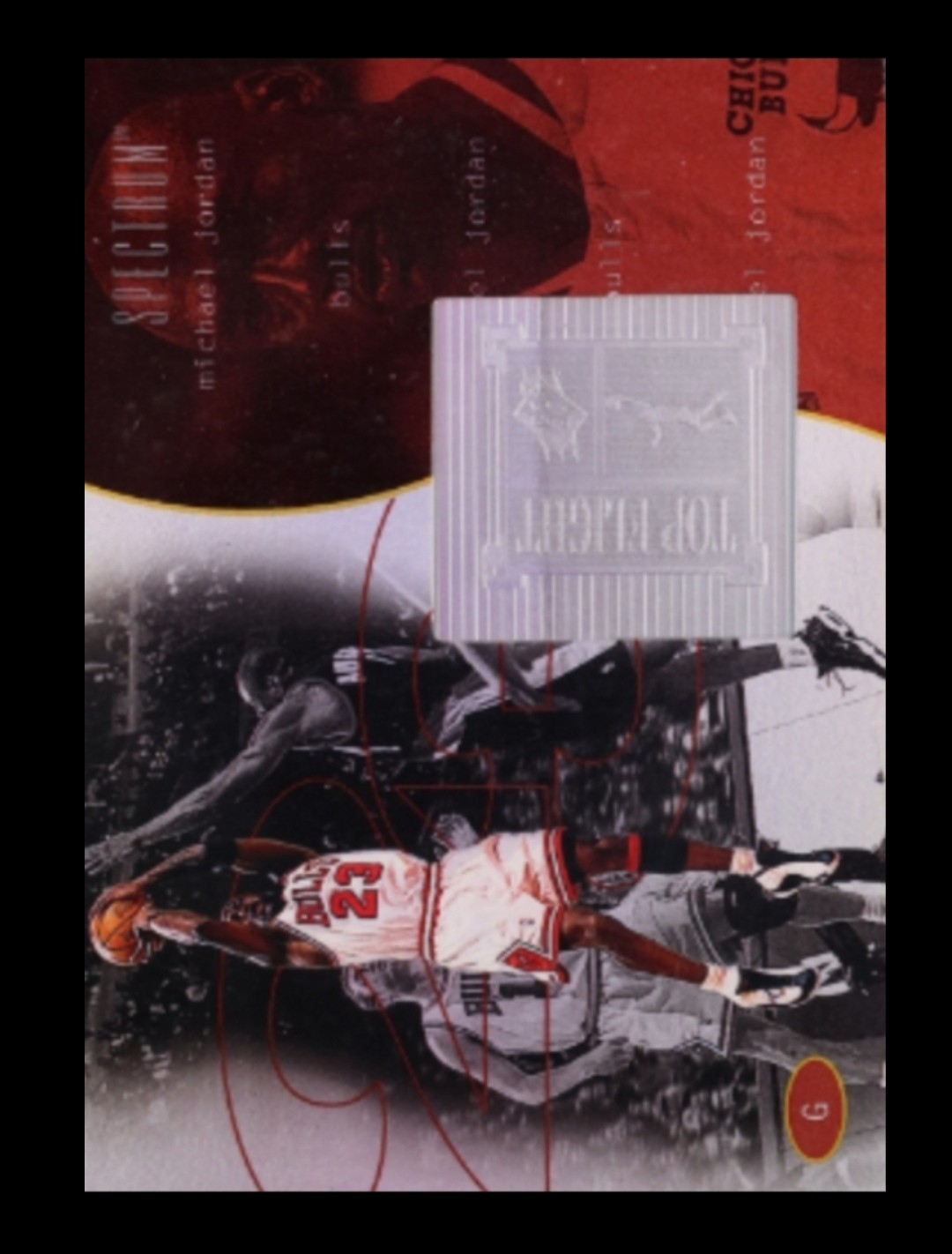 1998 SPx Finite Spectrum Michael Jordan /50 #181