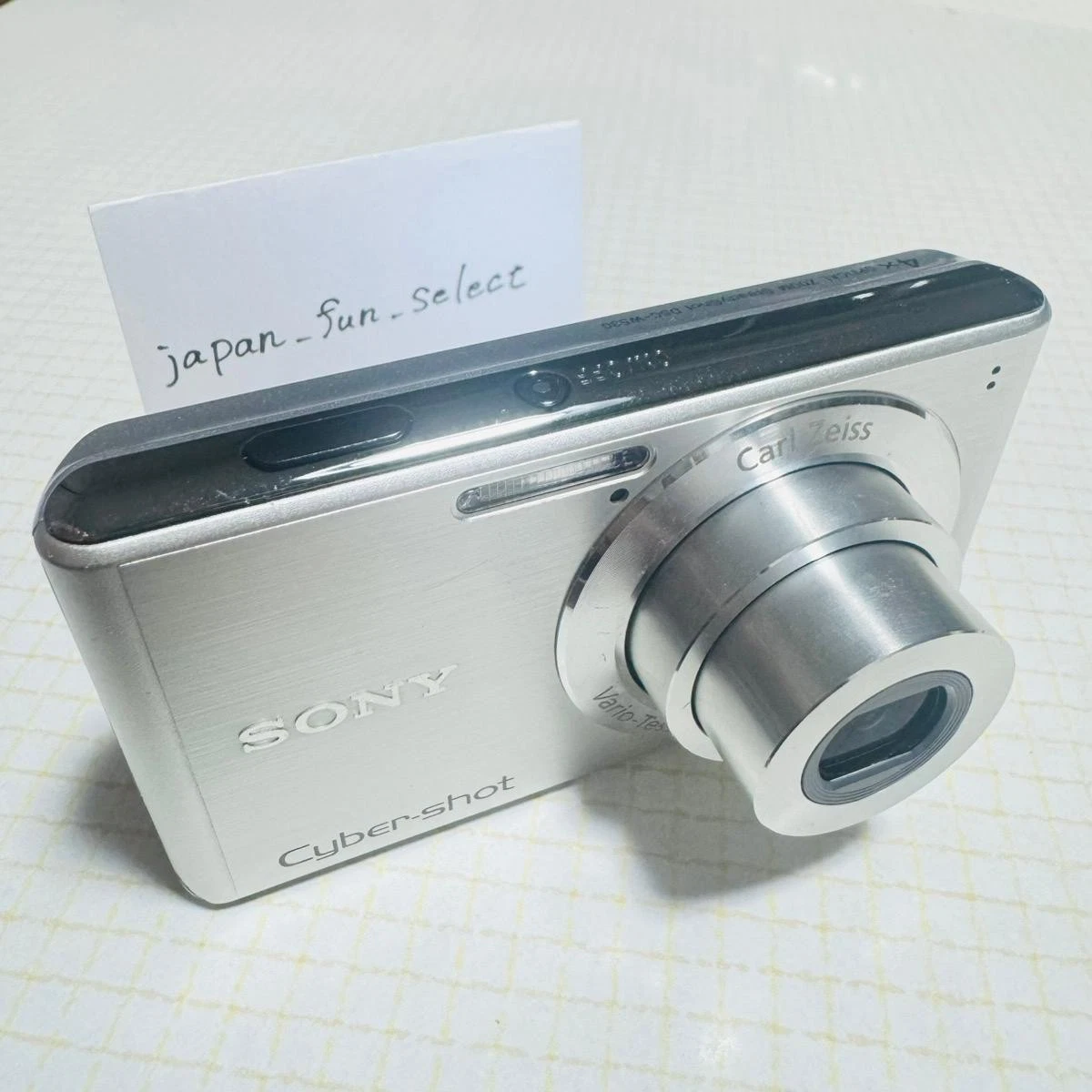 SONY Cyber Shot DSC-W530 Silver Digital Camera 14.1MP 4x Zoom