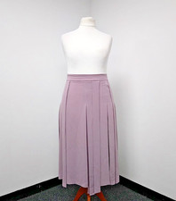 COS Lilac Pleated Mid Length Skirt UK Size 16 BNWT Elegant Casual Formal