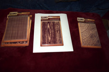 Crafters Companion Embossing Folder Wood Grain 5x7 Textures Artist Collection