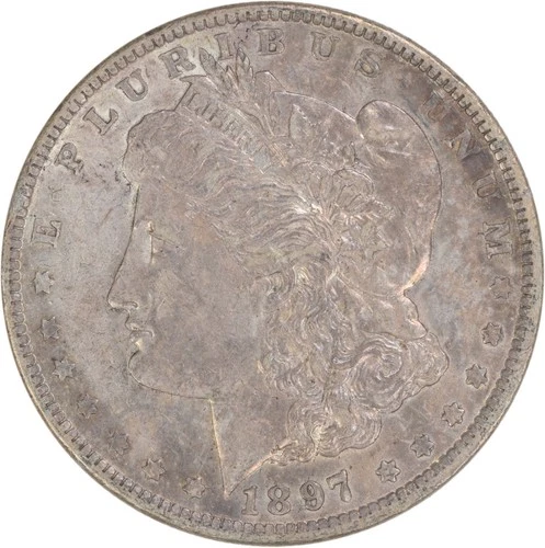 1897-O Morgan Silver Dollar EF Uncertified #642