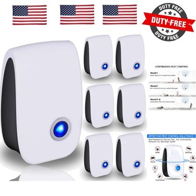 Ultrasonic Pest Control Indoor, Pest Repellent for Rodents, Mosquitoes, Ants,...