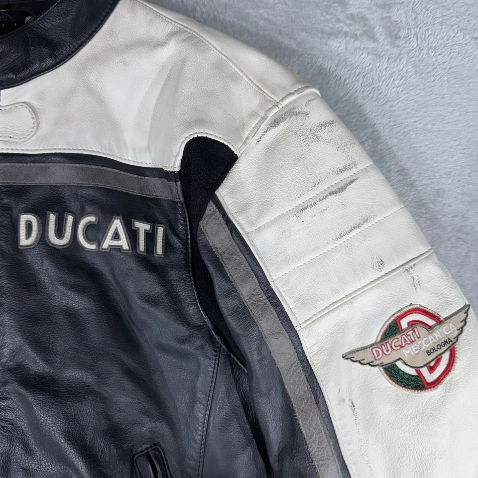 Chaqueta De Colección Ducati Meccanica Para Hombre Talla 50 (SE ADAPTA A S/M) Dianese Edición Limitada Foto 2 de 4
