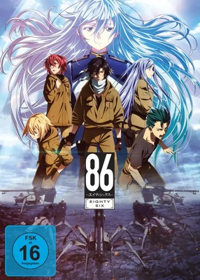 86: Eighty Six. Staffel.1, 5 DVDs | DVD | Deutsch | 2024 | Crunchyroll