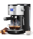 20 Bar Semi-Automatic Espresso Coffee Machine with Milk Frother Steam Wand