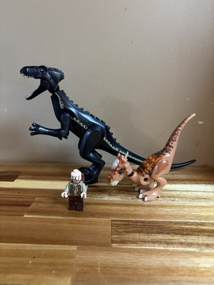 LEGO Jurassic World Indoraptor Stygimoloch Dinosaur Sinjin Authentic READ