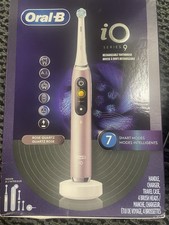 Oral-B - iO Series 9  Electric Toothbrush-Rechargeable - Rose Quartz