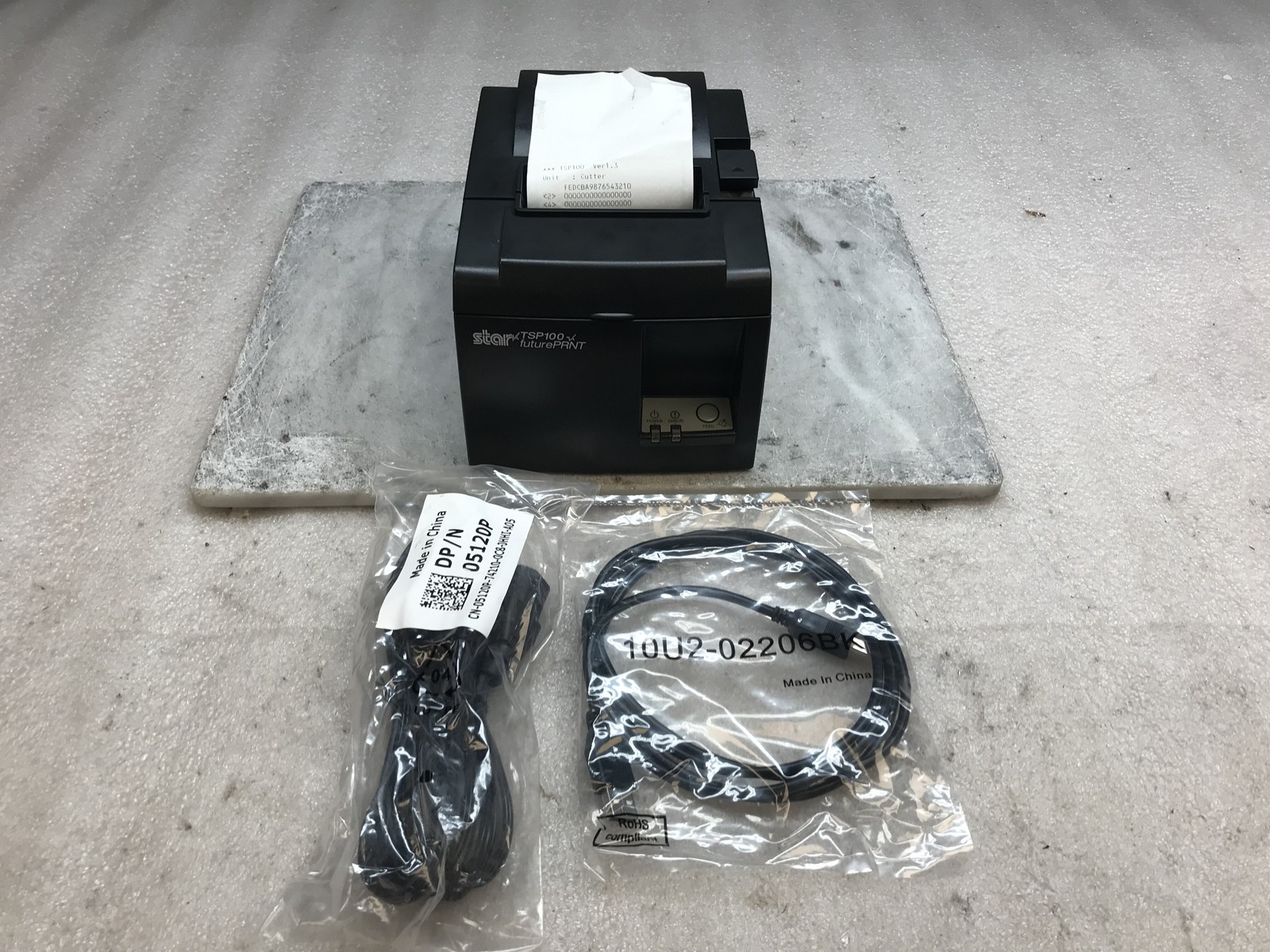 Star TSP100 Future Prnt POS Thermal Receipt Printer - Pwr USb Cbl Inc