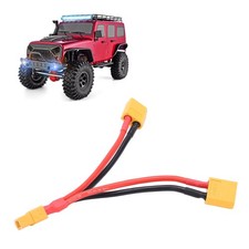 XT60 Parallel Battery Connector Cable Dual Extension Y Splitter 1 Female To ...