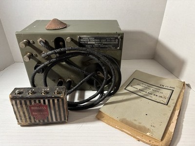 US Army Signal Corps RM-29-A REMOTE CONTROL UNIT | eBay