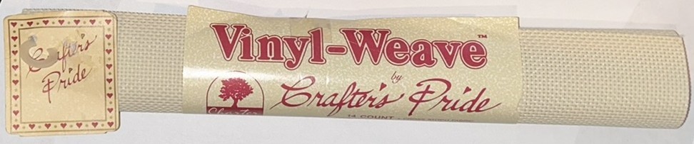 Vinyl-Weave, Parchment, 14-count, 12" x 18" - Crafter's Pride