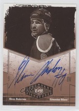 2004-05 Upper Deck Legendary Signatures Glenn Anderson #GA Auto HOF 7ez