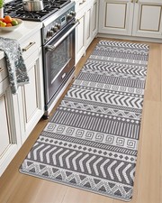 LUMI Anti Fatigue Kitchen Cushioned Mat for 59"L x 24"W x 0.4"Th, Marble Gray