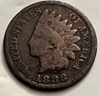 1888 Indian Head Cent Penny AG BN BN30