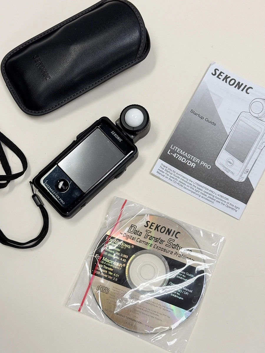 Sekonic LiteMaster Pro L-478D-U Light Meter - ☆39 SEKONIC