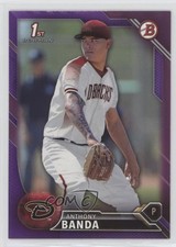 2016 Bowman Prospects Purple 244/250 Anthony Banda #BP51 z6b