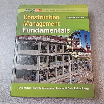 #ad #ad Construction Management Fundamentals McGraw Hill Series in Civil Engineerin... $99.99
