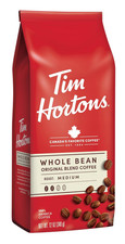 Tim Hortons Whole Bean Original, Medium Roast Coffee, 32 Ounce Bag 13.50 per pound