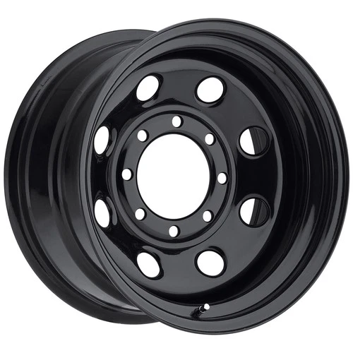 17x8 Vision HD 85H 5x5/5x127 -12 Gloss Black Wheels Rims Set(4) 83
