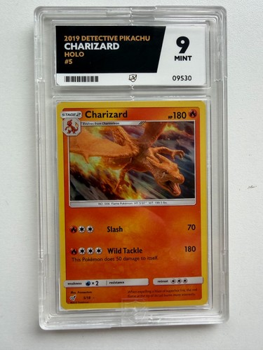 Charizard graded PSA 9 for sale on eBay
