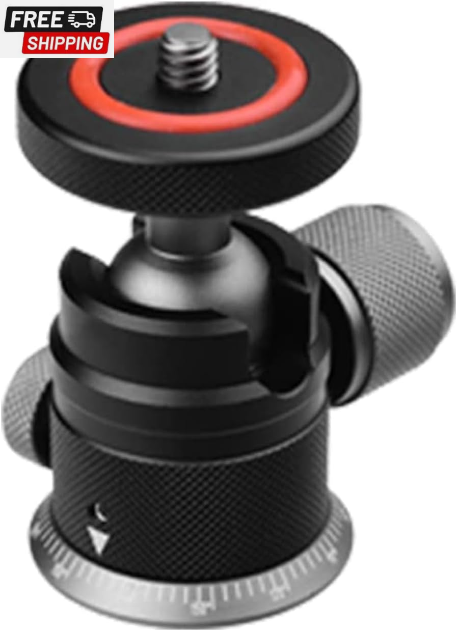Camera Tripod Mini Ball Head with 1/4