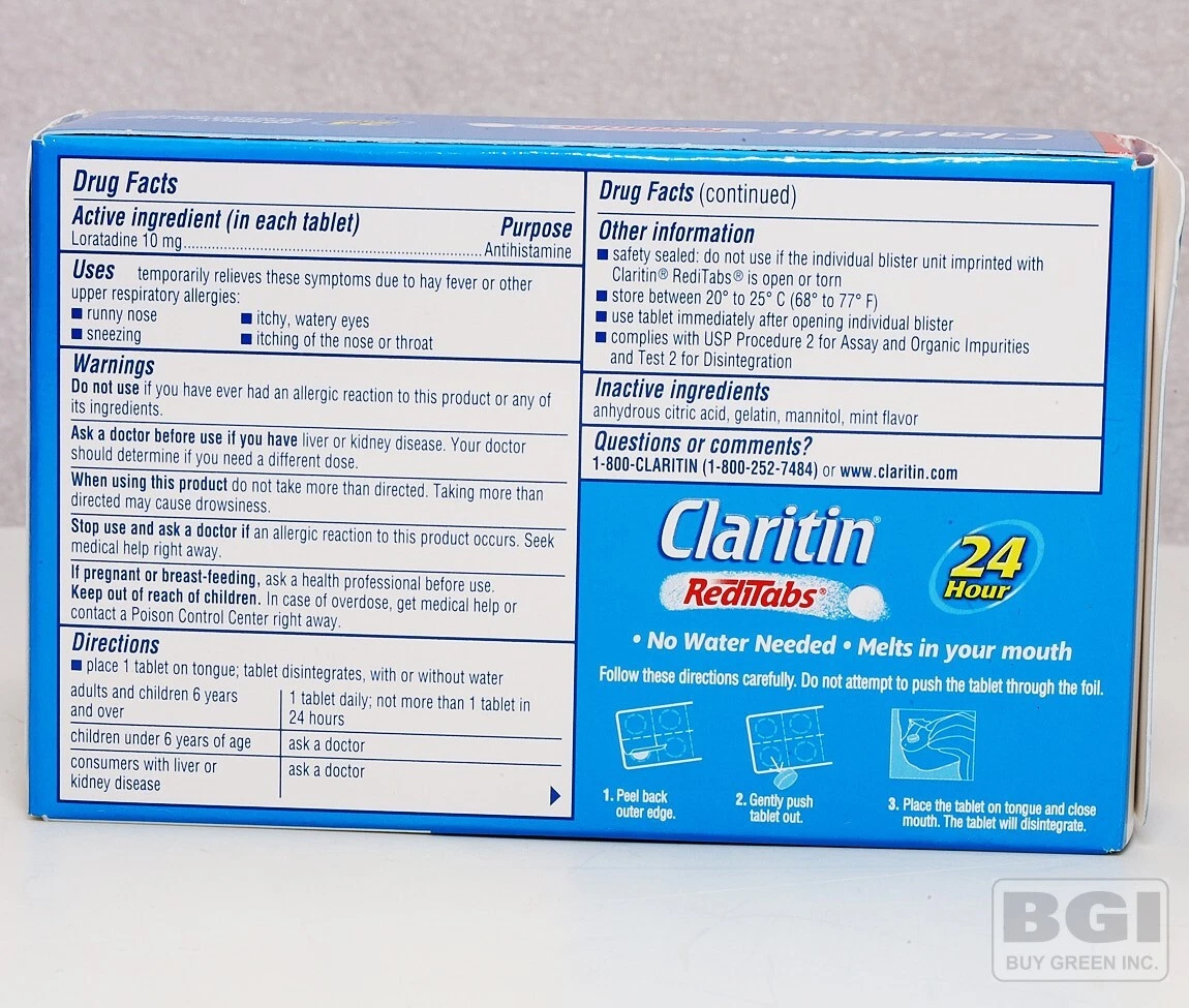 Claritin reditabs cost
