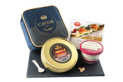 White Sturgeon Black Caviar Gift Set