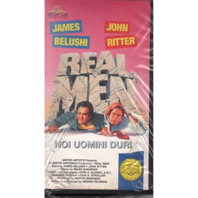 Real Men   Noi Uomini Duri VHS Dennis Feldman Univideo - PIV99662 Sigillato