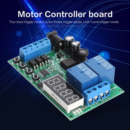 Motors 5V-24V Controlador Avanzado/Reverso Tiempo Retraso Ciclos Relé Nuevo - Imagen 8 de 12
